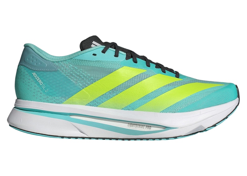 【adidas】ADIZERO SL 2 ★JR5121★アクア レモン ミント adidas Adizero SL2 Flash Aqua Lucid Lemon Mint Ton Men's