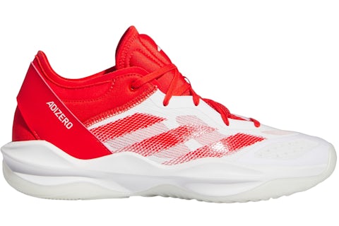 adidas Adizero Select 2.0 Low Cloud White Red Men's - IG6685 - US adidas Adizero Select 2.0 Low Cloud White Red Men's - IG6685 - US
