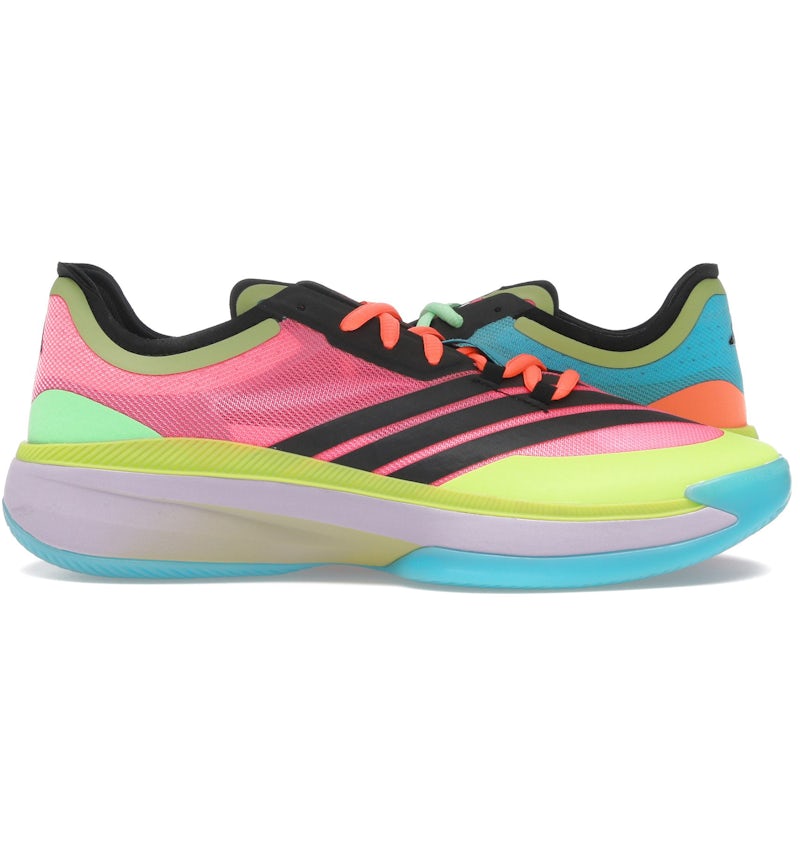 adidas Adizero Select 3.0 Low Lucid Pink Preloved Lime Men's - JR8281 - US adidas Adizero Select 3.0 Low Lucid Pink Preloved Lime Men's - JR8281 - US
