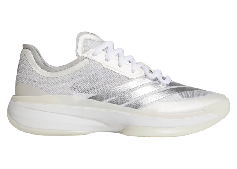 Pre-owned Adidas Originals Men's Adidas Adizero Select 3.0 White Sneakers In Cloud White/silver Metallic/grey Two In Multi