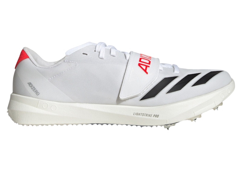 adidas Adizero TJ/PV Track and Field Cloud White Core Black