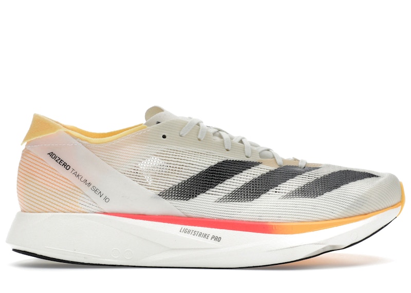 Pre-owned Adidas Originals Men's Adidas Adizero Takumi Sen 10 Sneakers In Ivory/core Black/off White