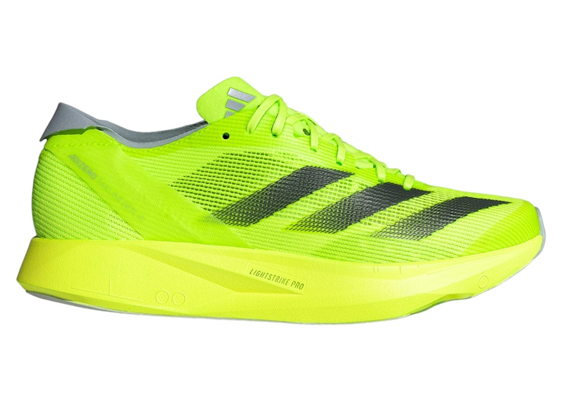 Pre-owned Adidas Originals Adizero Takumi Sen 10 (women's) Sneakers In Lucid Lemon/core Black/halo Silver In Multi