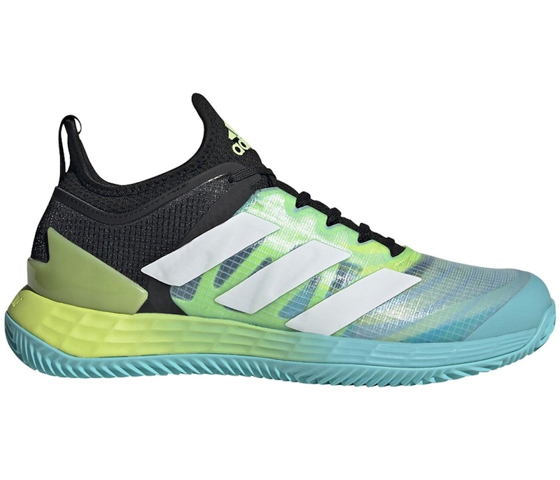 adidas Adizero Ubersonic 4 Clay Core Black Pulse Lime (Women's