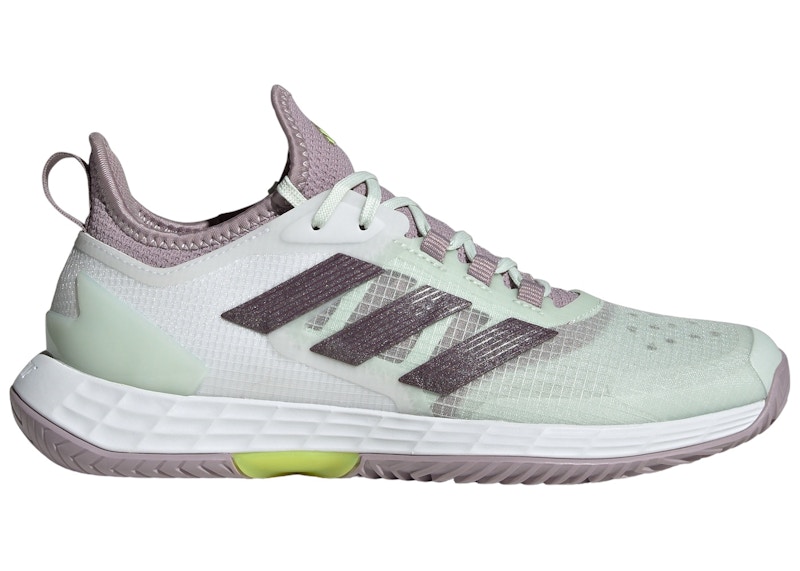 adidas Adizero Ubersonic 4.1 Cloud White Aurora Met. Crystal Jade (Women's)