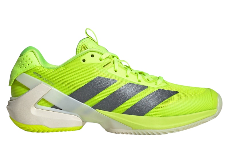 adidas Adizero Ubersonic 5 Clay Lucid Lemon Iron Metallic Cloud White (Women's) - IH8107