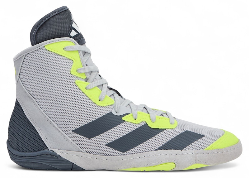 adidas Adizero Wrestling Team Light Grey Solar Yellow - IG2016