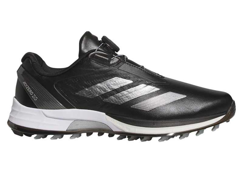 週末値下げ！adidas BOA GOLF ブラック系　サイズ27cm 未使用 adidas Adizero ZG Lo BOA Spikeless Golf Black Silver
