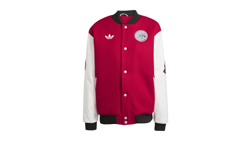 adidas Ajax ウィンドブレーカー 赤白 adidas Ajax ウィンドブレーカー 赤白 adidas Ajax ウィンドブレーカー