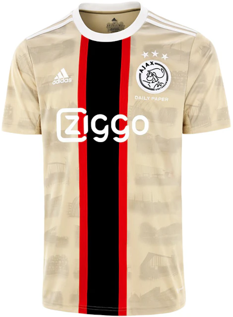 Bedoel pad zwart adidas Ajax Third 2022-2023 Shirt Gold - US