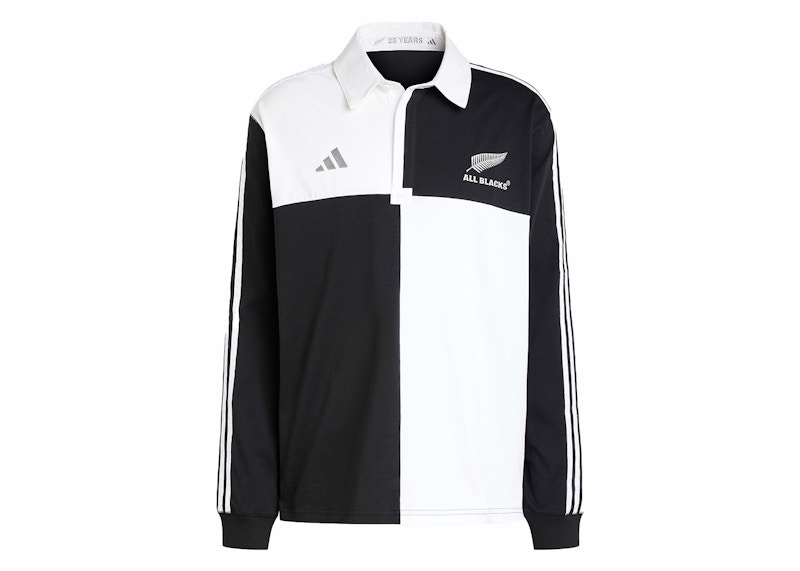 adidas All Blacks Rugby Culture Jersey All Black/White Men's