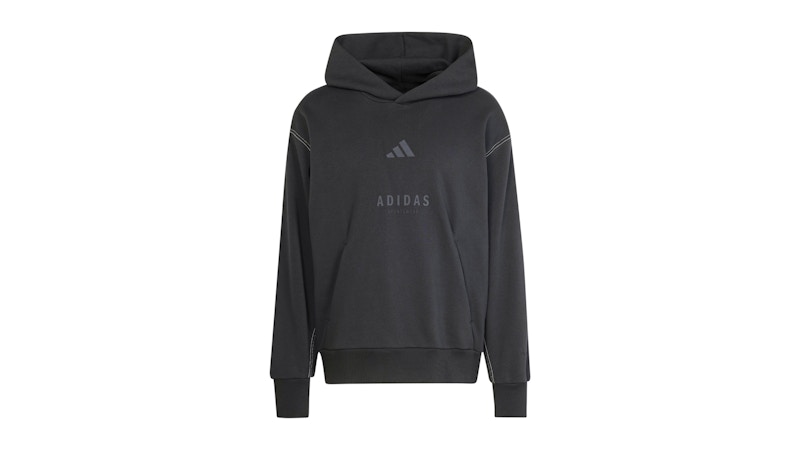 adidas All Szn Fleece Graphic Hoodie Black Men's - FW25 - US