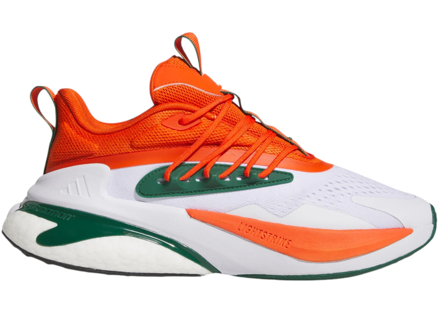 adidas Alphaboost V2 University of Miami Men's - IH6337 - US adidas Alphaboost V2 University of Miami Men's - IH6337 - US