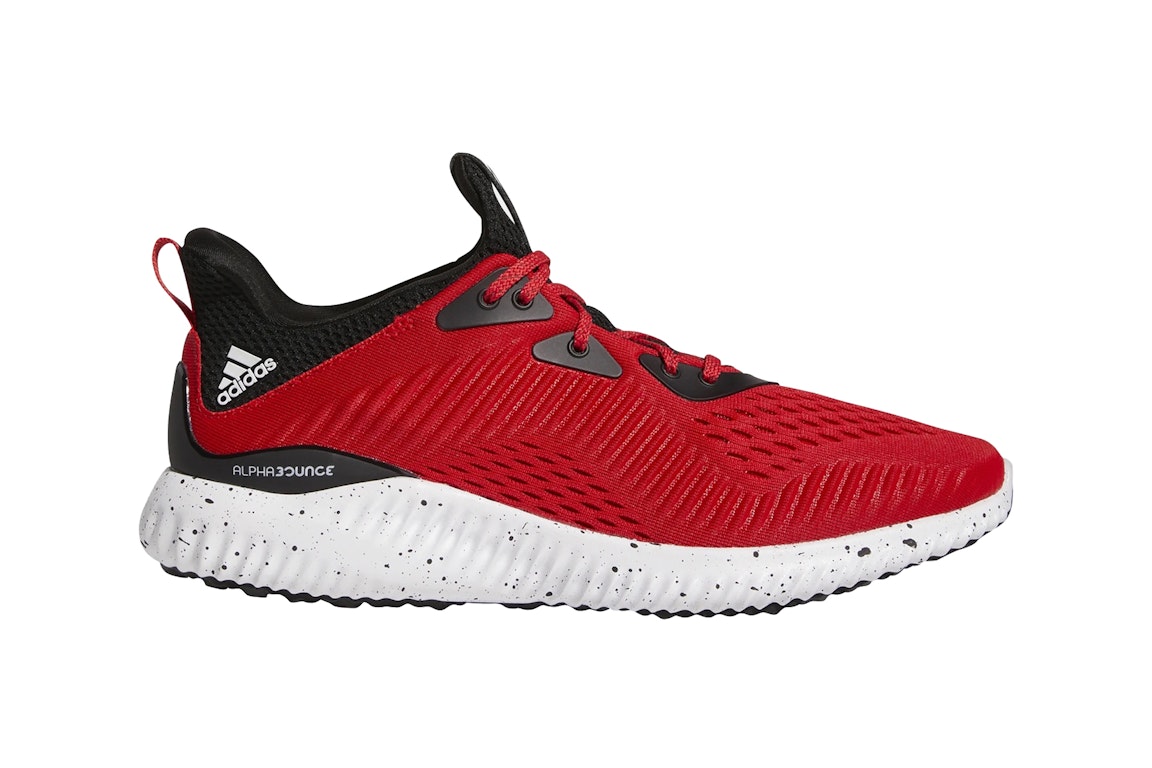 Pre-owned Adidas Originals Adidas Alphabounce 1 Vivid Red In Vivid Red/core Black/cloud White
