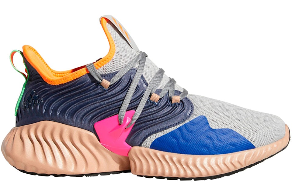 adidas Alphabounce Instinct Clima Grey Blue Ash Pink Men s