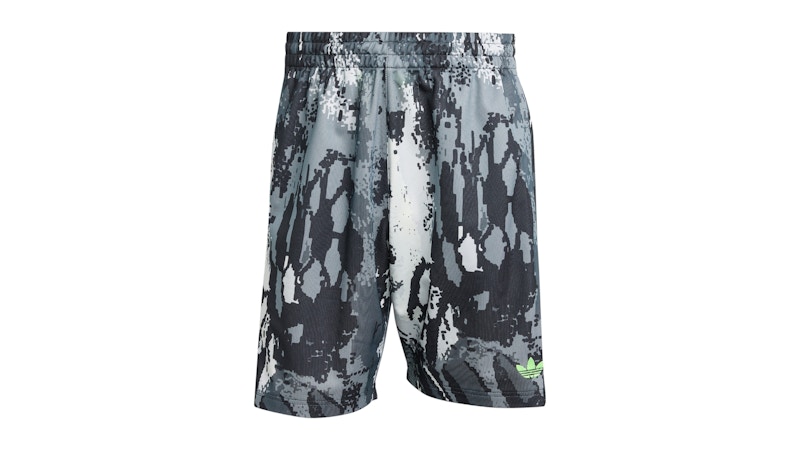 adidas Aop Short 9-Inch Inseam Multicolor Grey Three