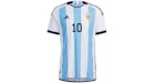 Maglietta adidas Argentina 2022-23 Authentic Messi Home Jersey bianco/celeste