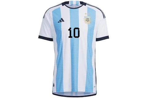 Camiseta de fútbol adidas Argentina 2022-23 Authentic Messi Home