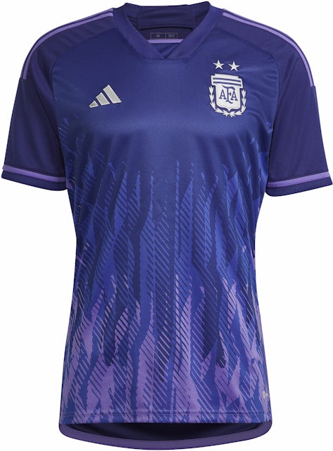 Adidas Men's Argentina Away Jersey 22 Legacy Indigo/Purple / XL
