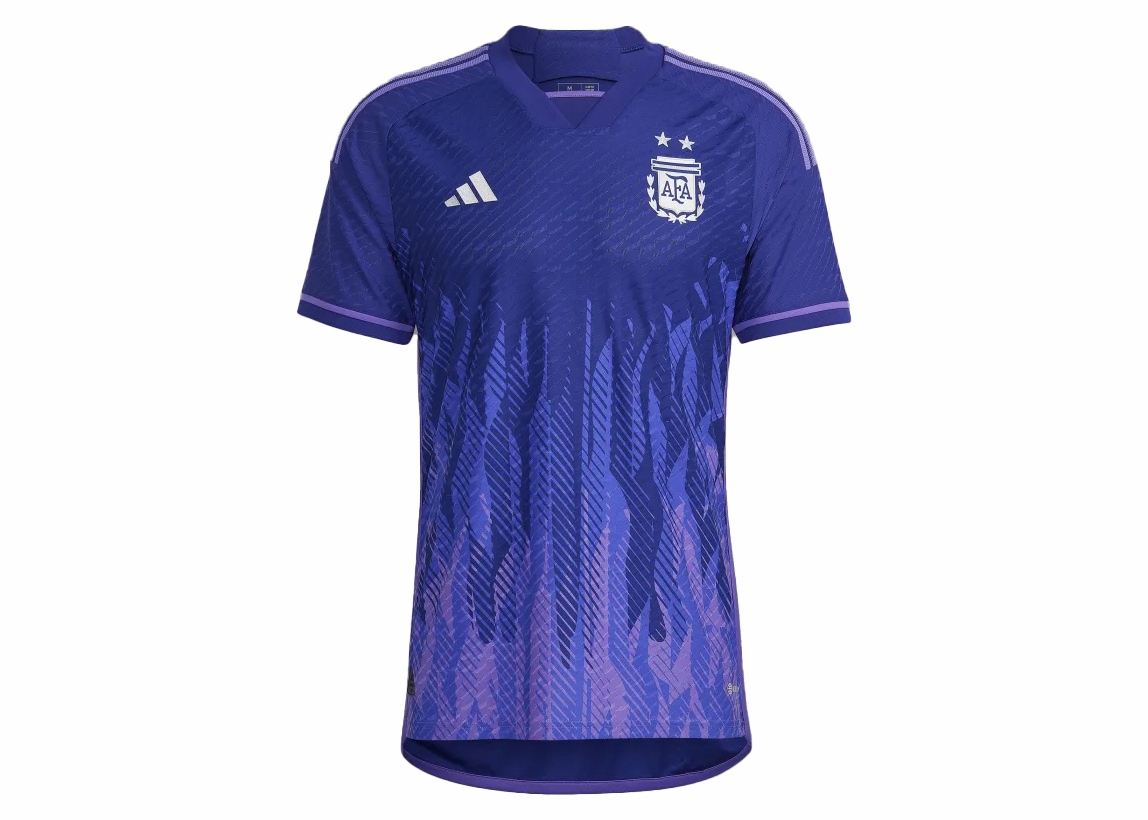 adidas Argentina 2022 Authentic Away Jersey Legacy Indigo/Purple