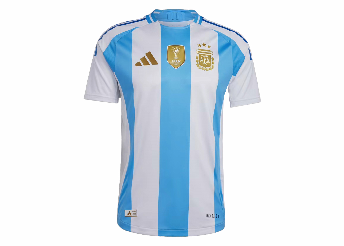 adidas Argentina 2024 Home Authentic Jersey White/Blue Burst Men's