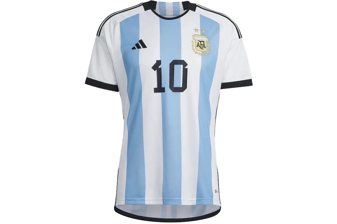 adidas Argentina 22 Messi Home Jersey White/Light Blue