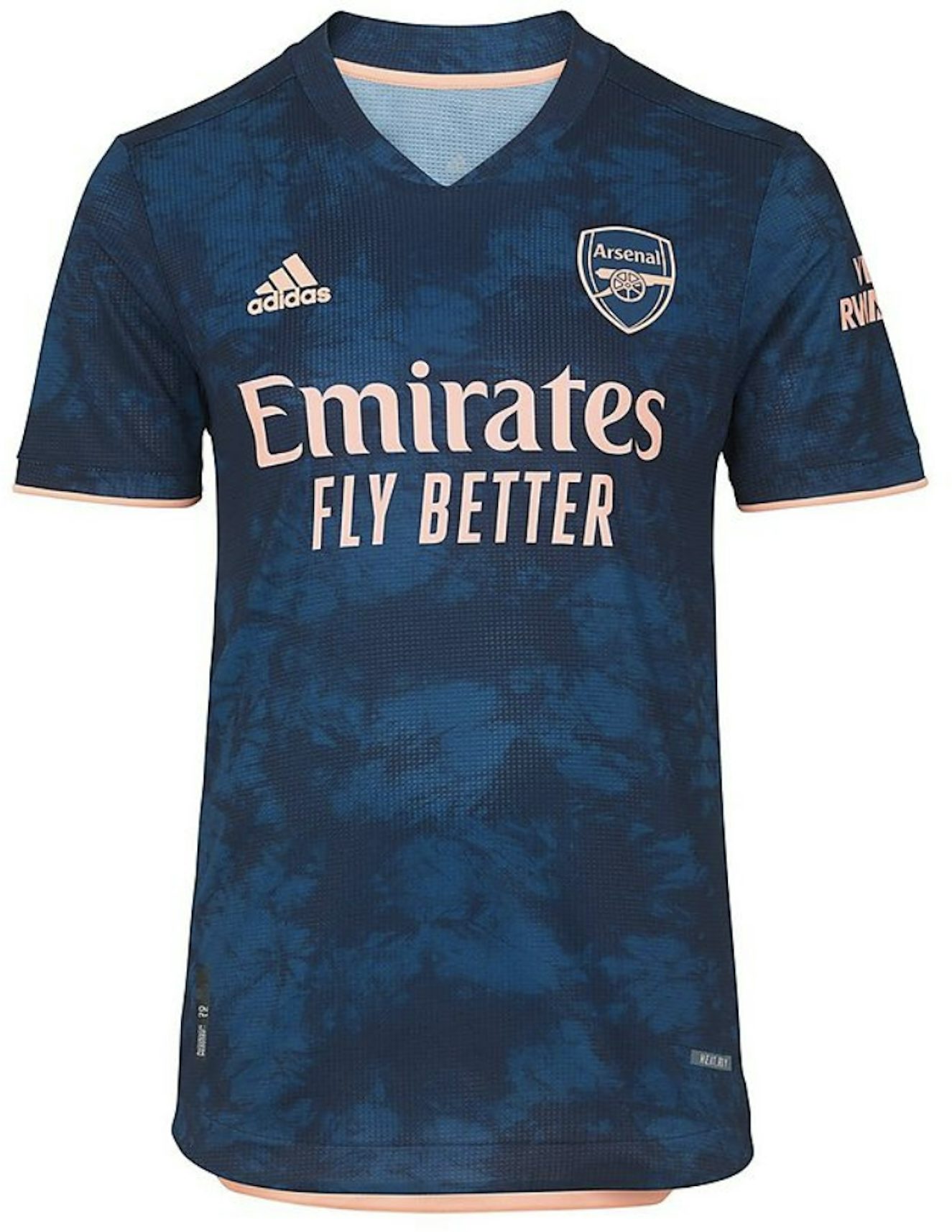 varemærke lur Byblomst adidas Arsenal 20/21 Authentic Third Shirt Jersey Blue Men's - US