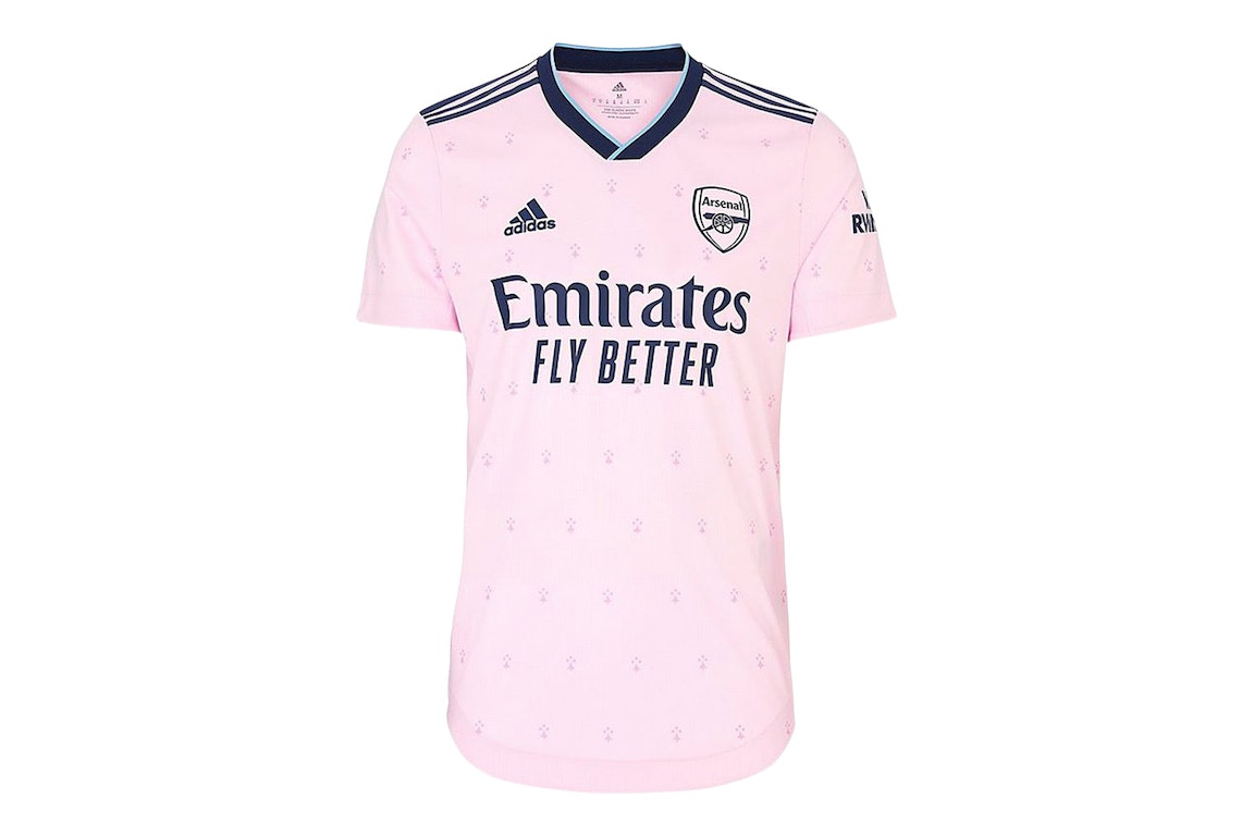 Pre-owned Adidas Originals Adidas Arsenal 22/23 Authentic Third Shirt Shirt Pink