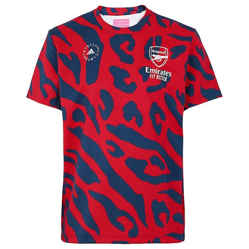 adidas Arsenal by Stella McCartney T-shirt Red/Blue Men's - GB