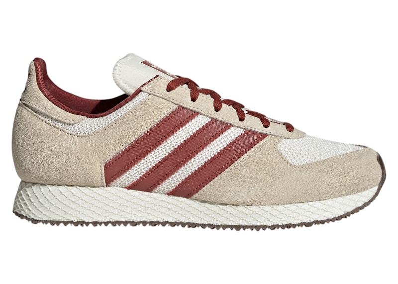 Pre-owned Adidas Originals Atlanta (women's) Sneakers In Cream White/preloved Ruby/off White