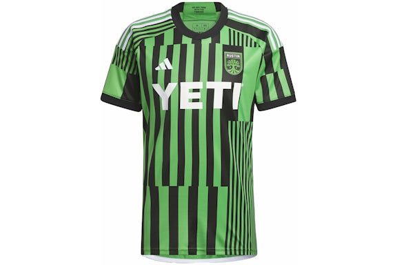 Maglia adidas Austin FC 23/24 Home Authentic Verde/Bianco