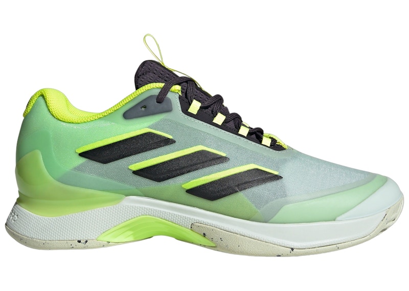 Pre-owned Adidas Originals Avacourt 2 (women's) Sneakers In Green Spark/core Black/lucid Lemon In Multi