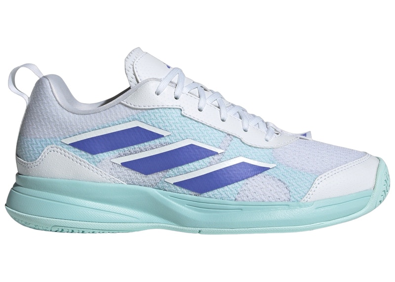 Pre-owned Adidas Originals Avaflash Low (women's) Sneakers In Cloud White/cobalt Blue/semi Flash Aqua In Multi