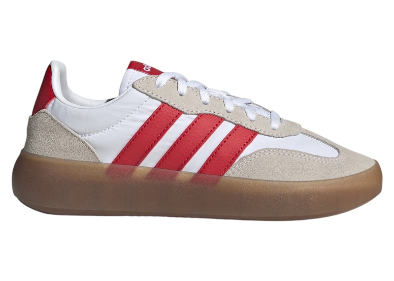 Pre-owned Adidas Originals Barreda Decode Liverpool Fc Sneakers In Cloud White/strawberry Red/gum