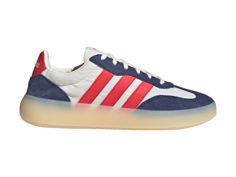 adidas Barreda Decode Off White Pure Ruby Dark Blue Men's adidas Barreda Decode Off White Pure Ruby Dark Blue Men's