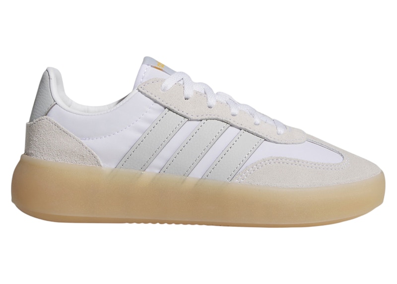Pre-owned Adidas Originals Barreda Decode Real Madrid Sneakers In Cloud White/light Solid Grey/gum