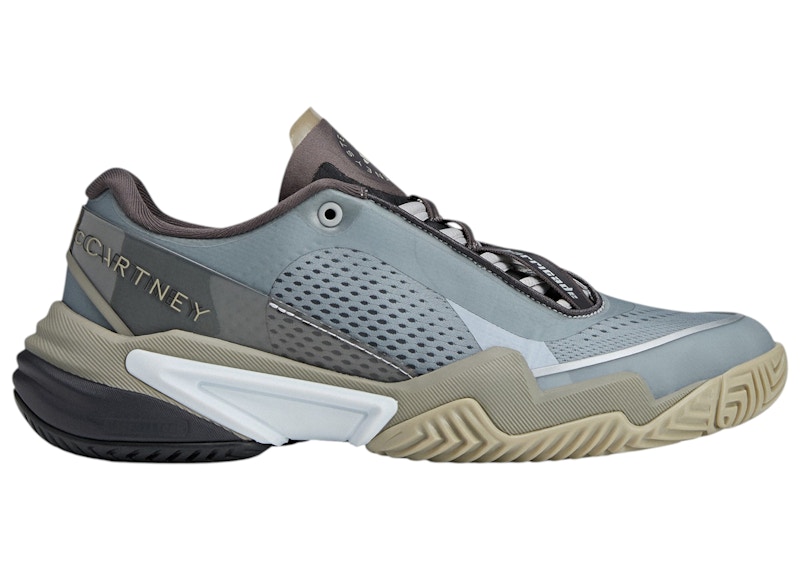 adidas Barricade by Stella McCartney Clear Onix Willow Grey (Women's) -  JS1857 - US