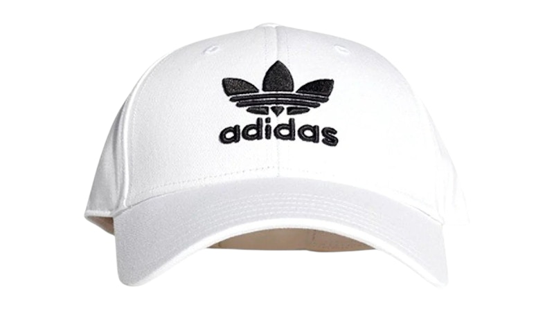adidas Baseball Classic Trefoil Hat White - SS25 - US