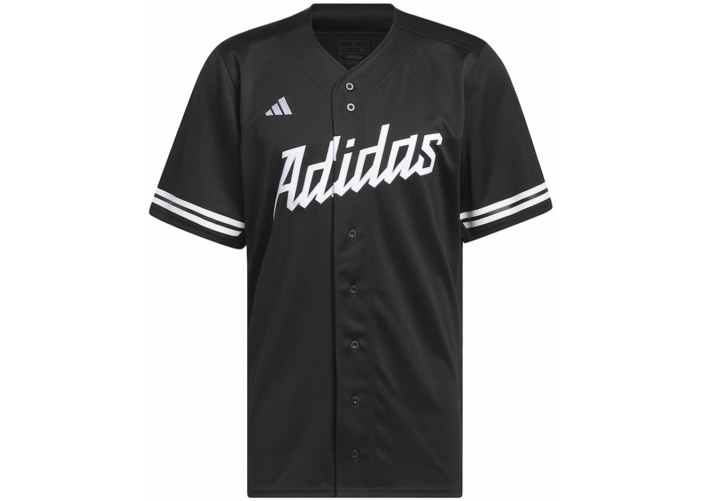 adidas Baseball Jersey Black Men's SS24 US