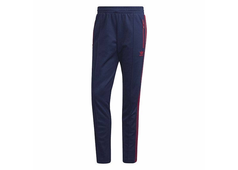 adidas Beckenbauer Track Pants Team Navy/Scarlet/White