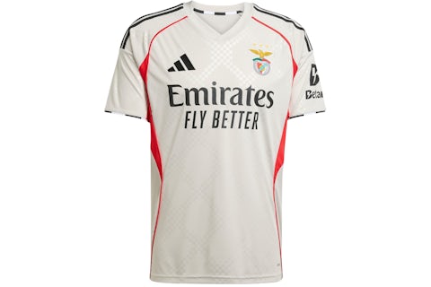 Camiseta adidas Benfica 25/26 de visitante, color beige Hombre