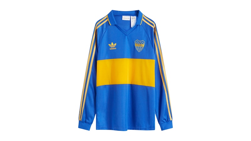 adidas Boca Juniors 93' Jersey Top Hi-Res Blue/Crew Yellow