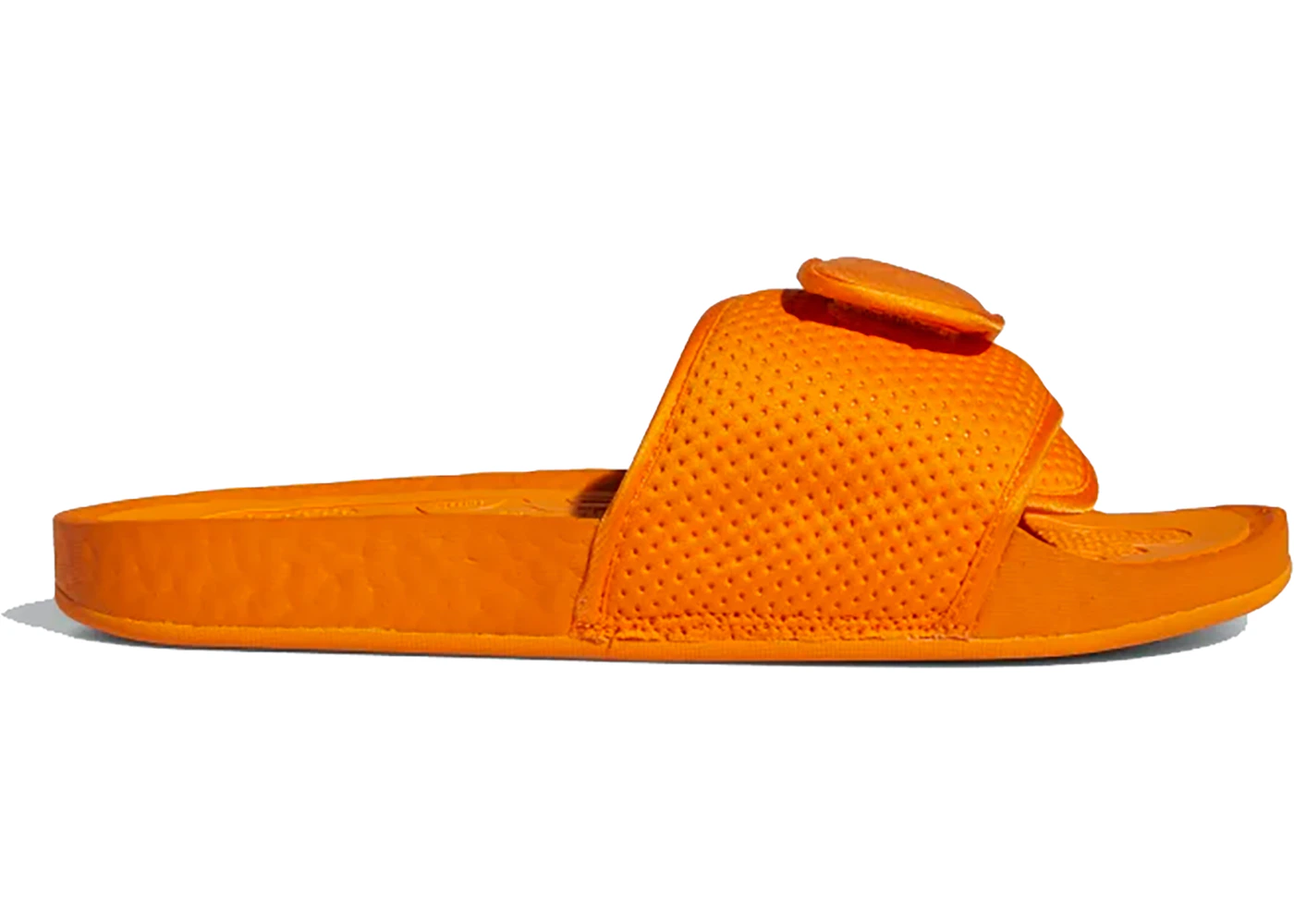 adidas Boost Slide Pharrell Bright Orange Men's - FV7261 - US