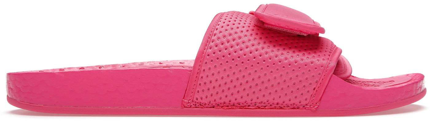 adidas Boost Slide Pharrell Semi Solar Pink Men's - FV7289 - US