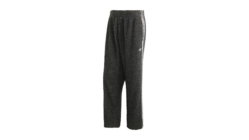adidas Boucle Firebird Trackpant Black Grey Strata