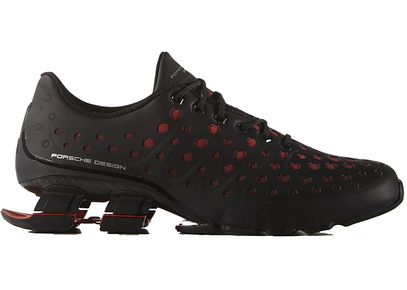 adidas Bounce Lux S4 Porsche Design Black Red Men s AQ3580 US