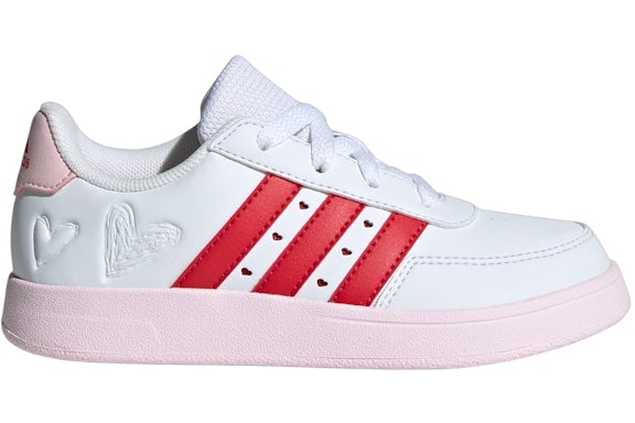 adidas Breaknet 2.0 Bianco Nuvola Meglio Scarlatto Chiaro Rosa (GS)