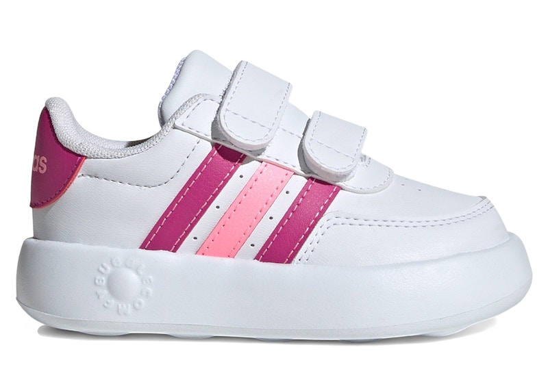 Pre-owned Adidas Originals Breaknet 2.0 White Pink Sneakers In Cloud White/lucid Fuchsia/beam Pink In Multi