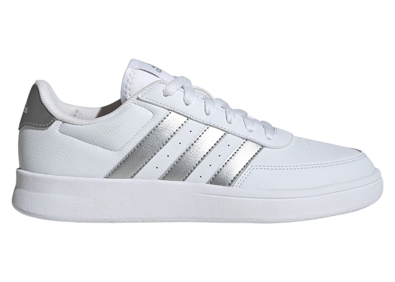 adidas Breaknet 2.0 White Silver Metallic (Women's) - ID0471