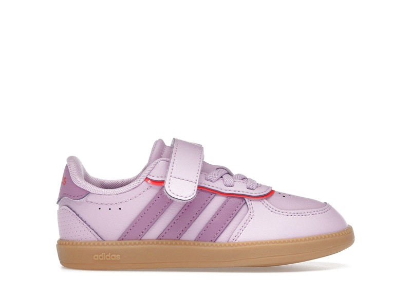 Pre-owned Adidas Originals Breaknet Sleek Sneakers In Bliss Lilac/preloved Purple/gum